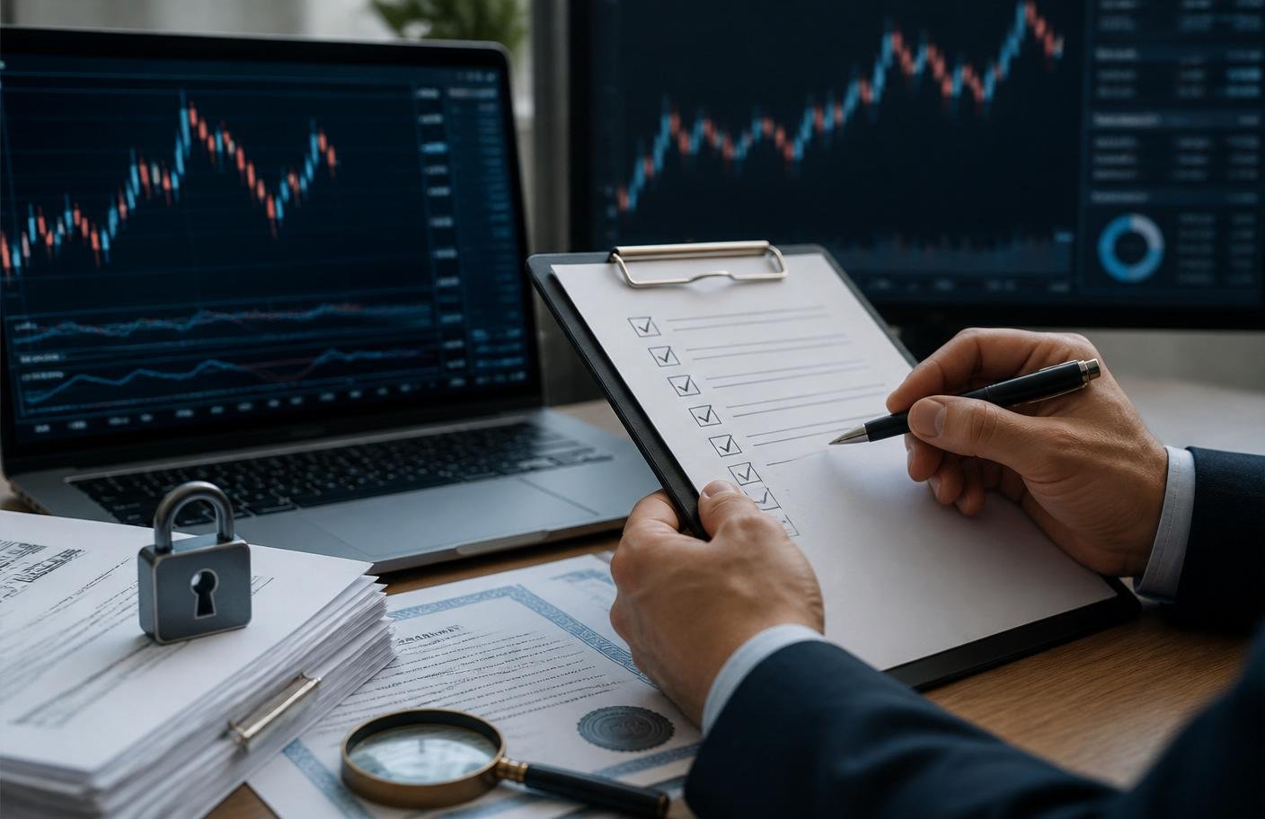 Checklist de segurança para verificar regulamentação de corretora forex antes de abrir conta